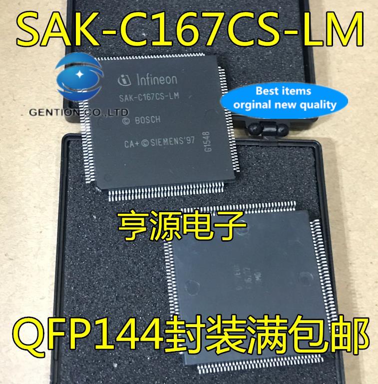 5pcs 100% ű SAK-C167-LM SAK-C167CS-LM QFP144 | |